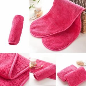 Reusable Microfiber Face Towel Natural Protection Makeup Remover Cleansing Wash - 2